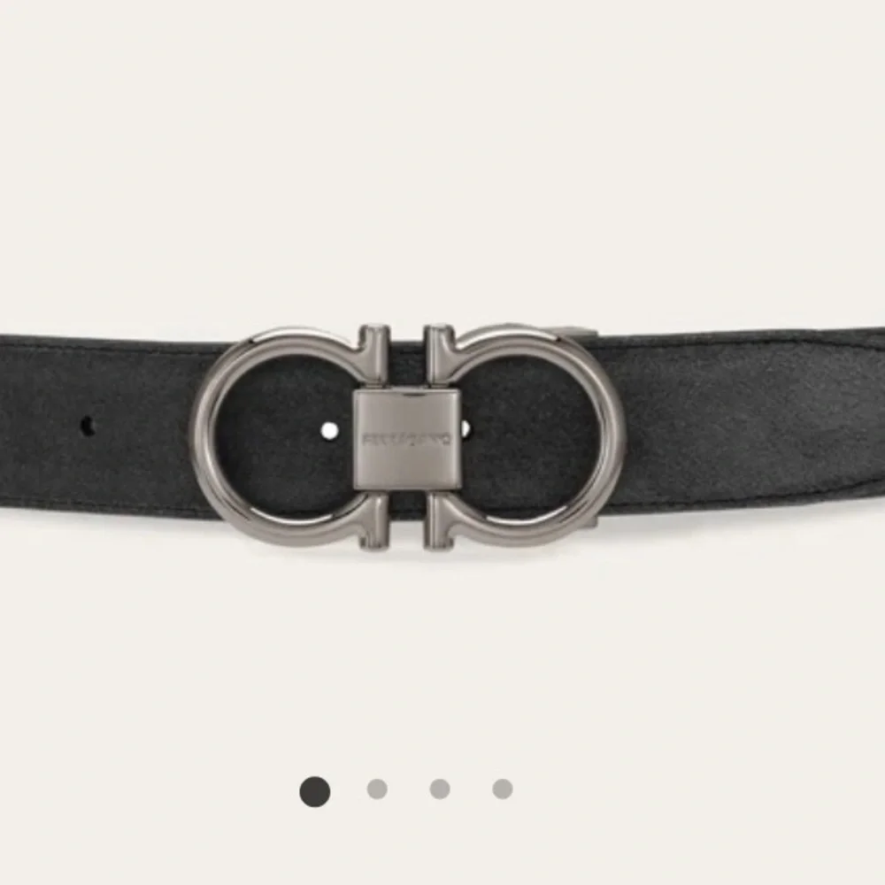 FERRAGAMO  Salvatore Adjustable Gancini Belt, Made in Italy